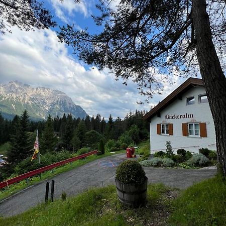 Baeckeralm - B&B 16 + Mittenwald Exterior foto